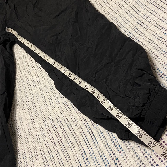 Wilo The Label Parachute Pant Black Nylon Jogger activewear Women's Size Large - Picture 11 of 13